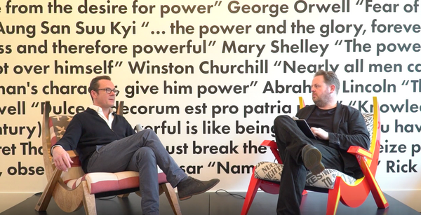 Matthew D'Ancona talks power with Luke Irwin