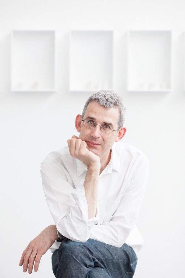 Artist Edmund de Waal in conversation with the BBC's Will Gompertz