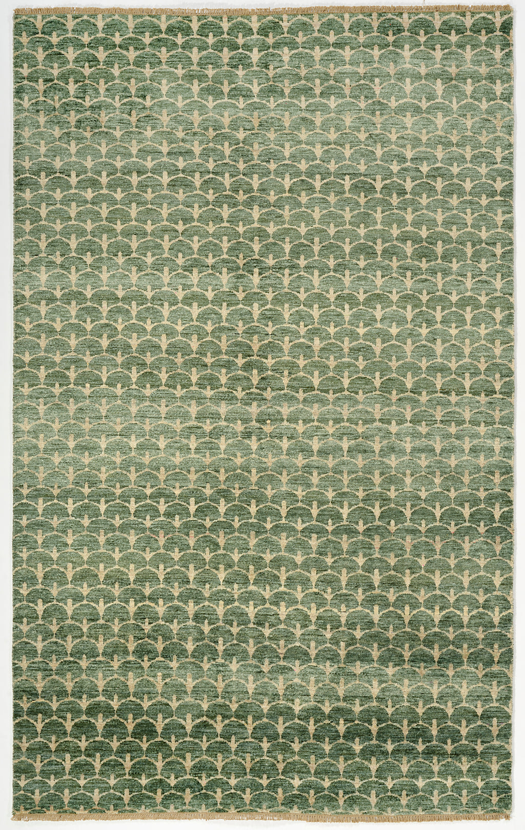 Green Sari Silk Klimt